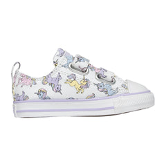 Converse Kids Chuck Taylor All Star 2V Unicorns Toddler Low Top White