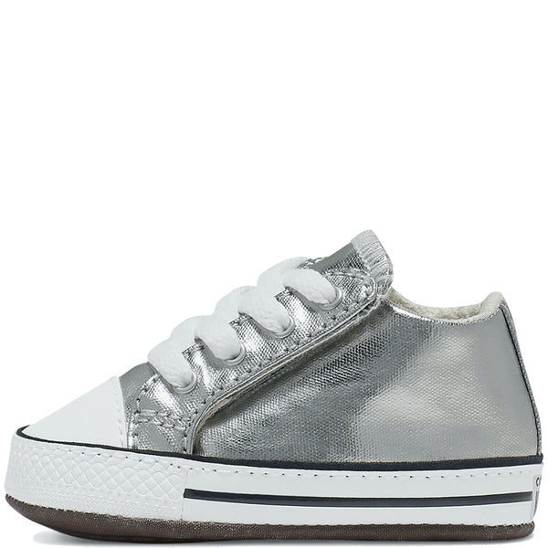 Baby Converse Chuck Taylor All Star Cribster Infant Mid Top Metallic Granite