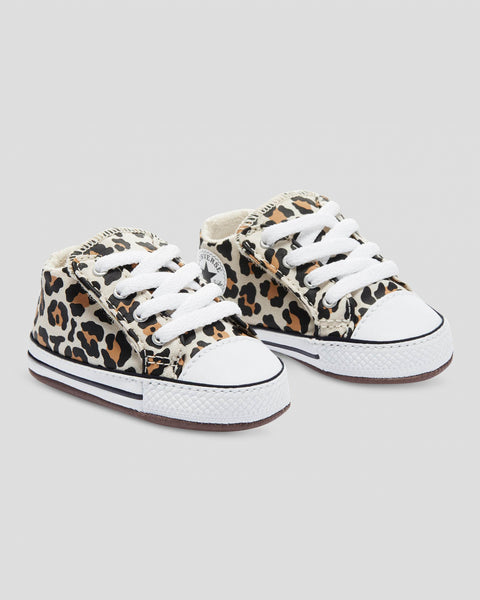 Baby Converse Chuck Taylor All Star Cribster Infant Mid Top Animal Print