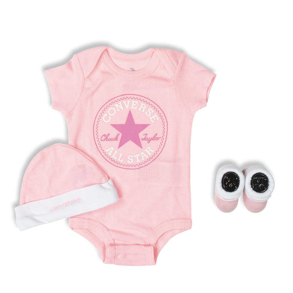 Baby Converse Chuck Taylor Newborn Set Pink Lemonade Afterpay