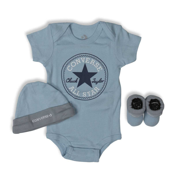 Baby Converse Chuck Taylor Newborn Set Pacific Blue Afterpay