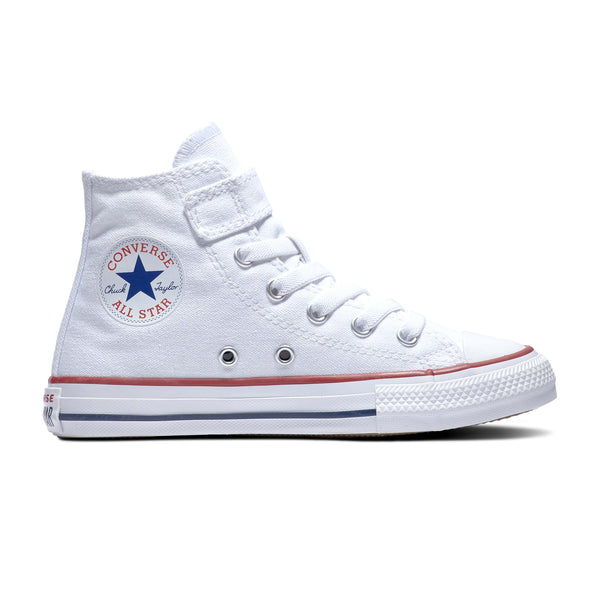 Converse Kids Chuck Taylor All Star Easy On 1V Junior High Top White ...