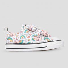 Converse Kids Chuck Taylor All Star Rainbow Castle 2V Toddler Low Top