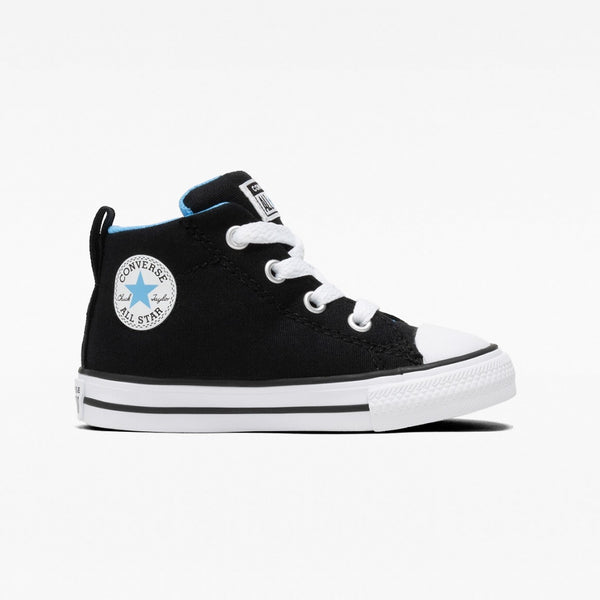 Converse Kids Chuck Taylor All Star Street Easy On Toddler Mid Black ...
