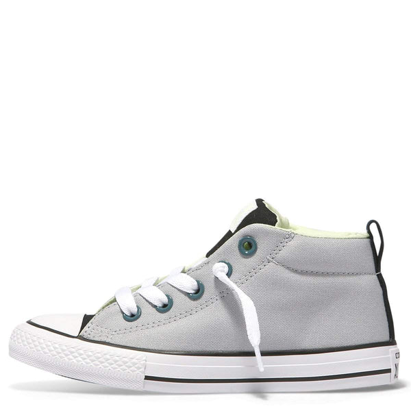 Converse Kids Chuck Taylor All Star Street Youth Mid | Wolf Grey Afterpay