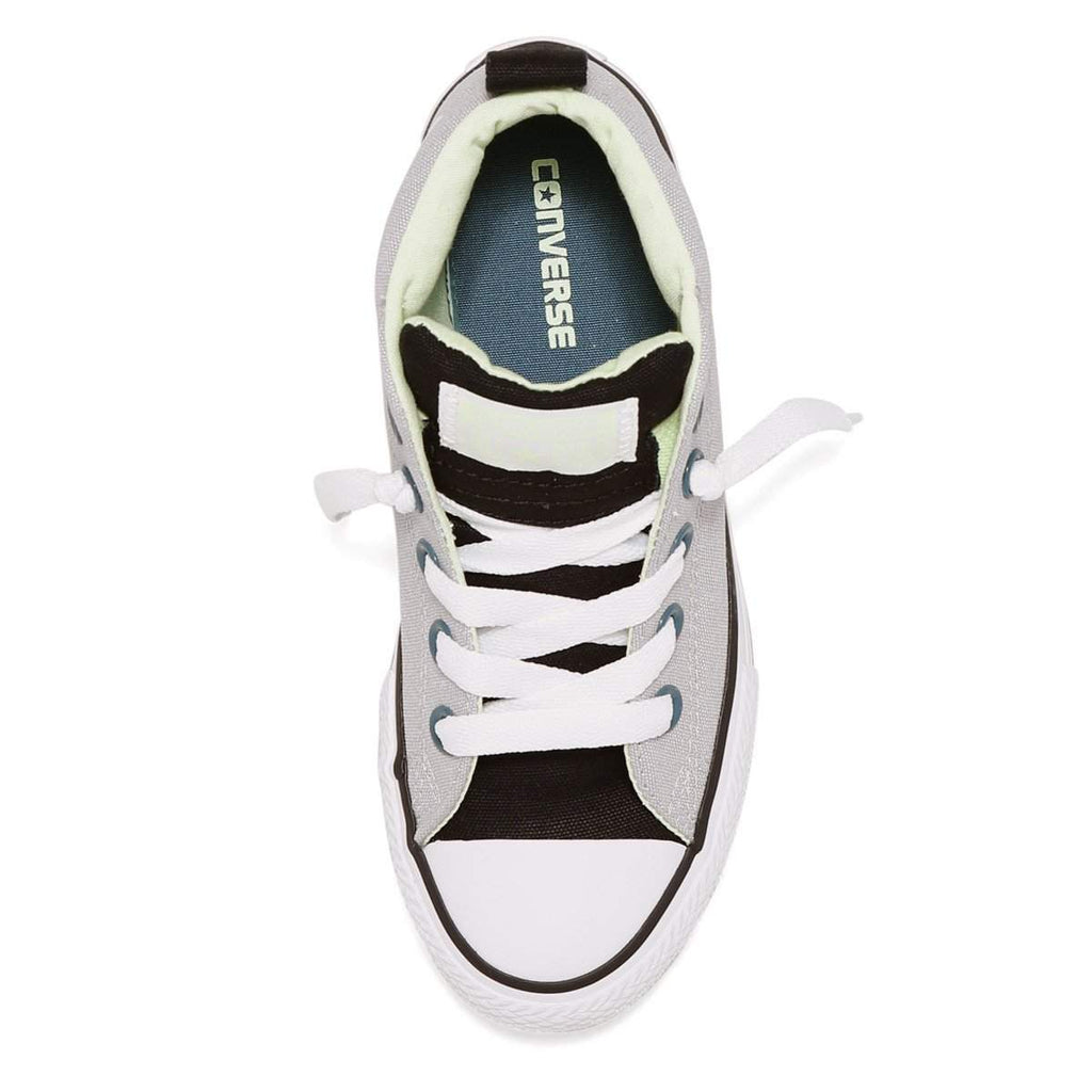 Grey cheap converse kids