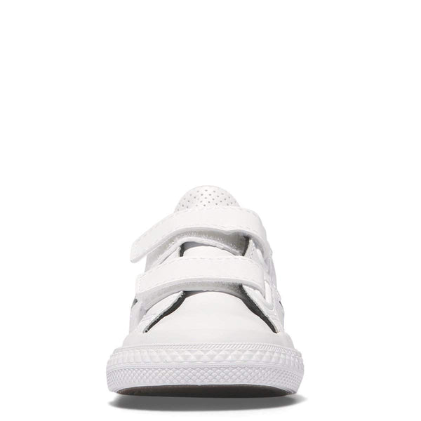 Converse Kids One Star Leather 2V Toddler Low Top | White | Size US 7 Last Two Afterpay