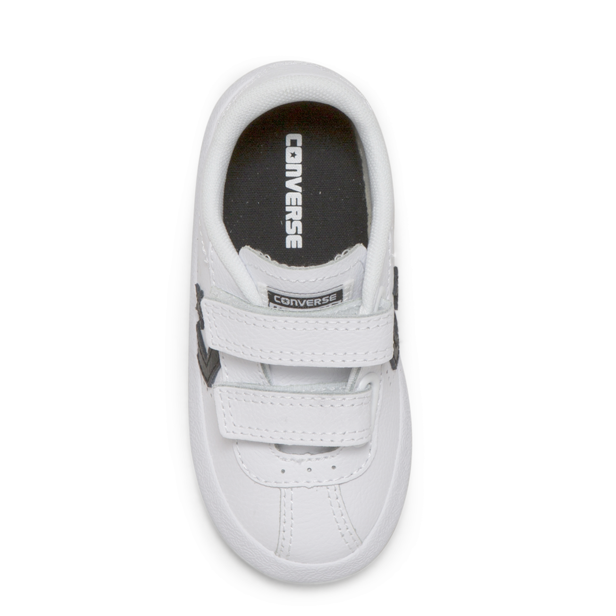 Baby white leather converse best sale