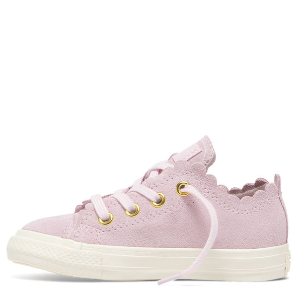 Converse Kids Chuck Taylor All Star Frilly Thrills Toddler Low Top Pink Foam Afterpay