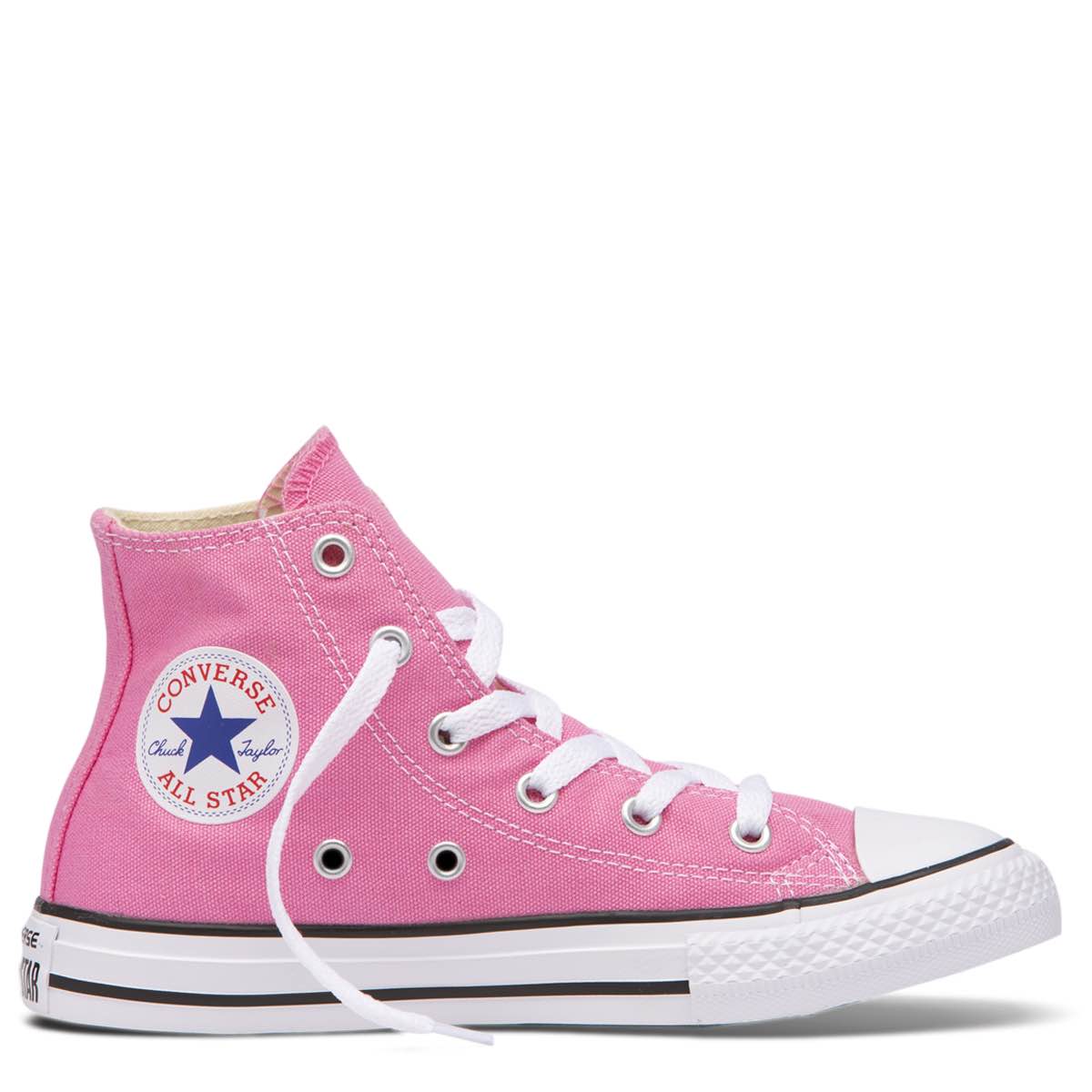 Spanning Locomotief Structureel Converse Kids Chuck Taylor All Star Junior High Top Pink | Afterpay – Tiny  Style