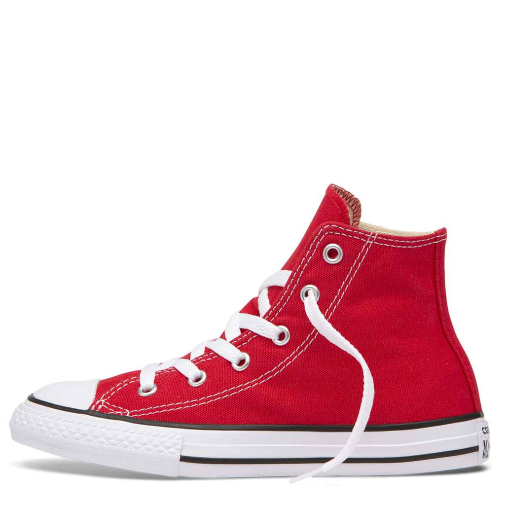 Converse Kids Chuck Taylor All Star Junior High Red | Afterpay – Tiny Style