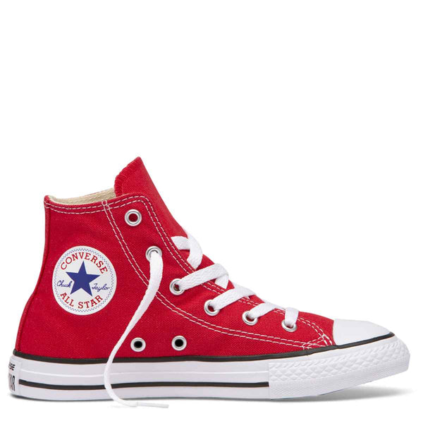 Converse Kids Chuck Taylor All Star Junior High Top Red Afterpay