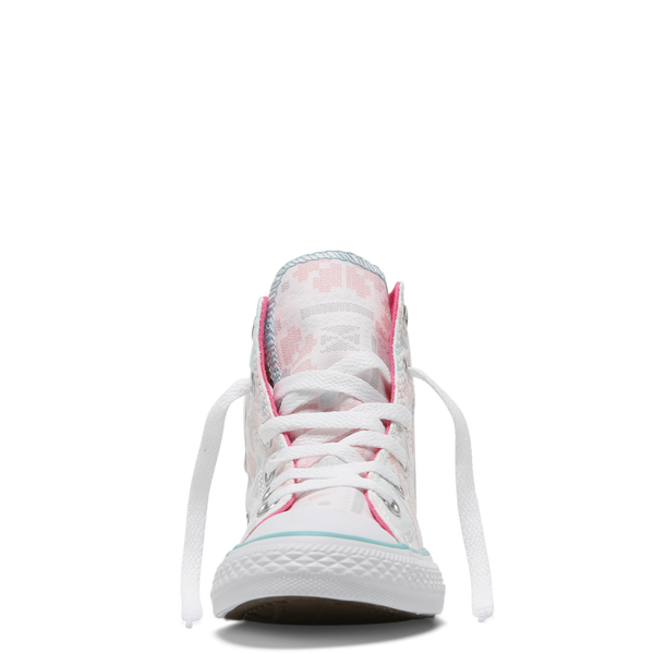Converse Kids Chuck Taylor All Star Junior High Top White Pink Pow Afterpay Noosa