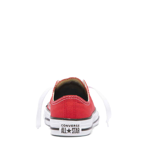 Converse Kids Chuck Taylor All Star Junior Low Top Red Shoes Australia