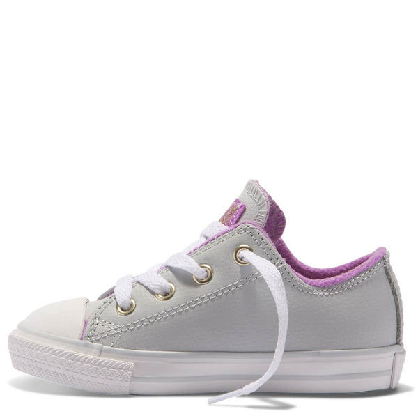 Converse Kids Chuck Taylor All Star Playground Neutrals Toddler Low Top Pure Platinum Afterpay