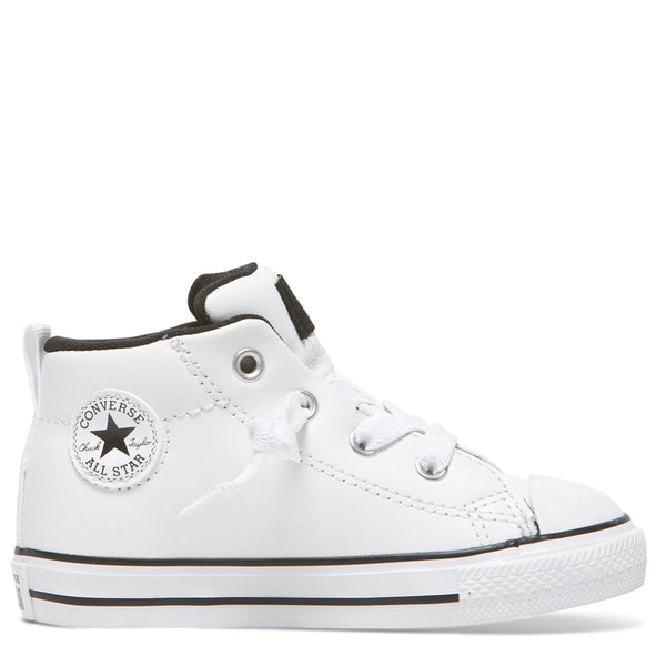 Converse Kids Chuck Taylor All Star Street Spring Essentials Toddler Mid White