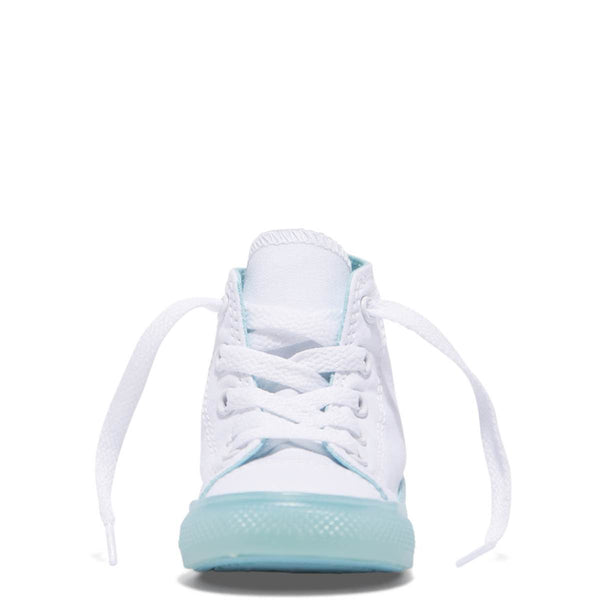 Converse Kids Chuck Taylor All Star Translucent Colour Midsole Toddler High Top Bleached Aqua Afterpay Girls Shoes