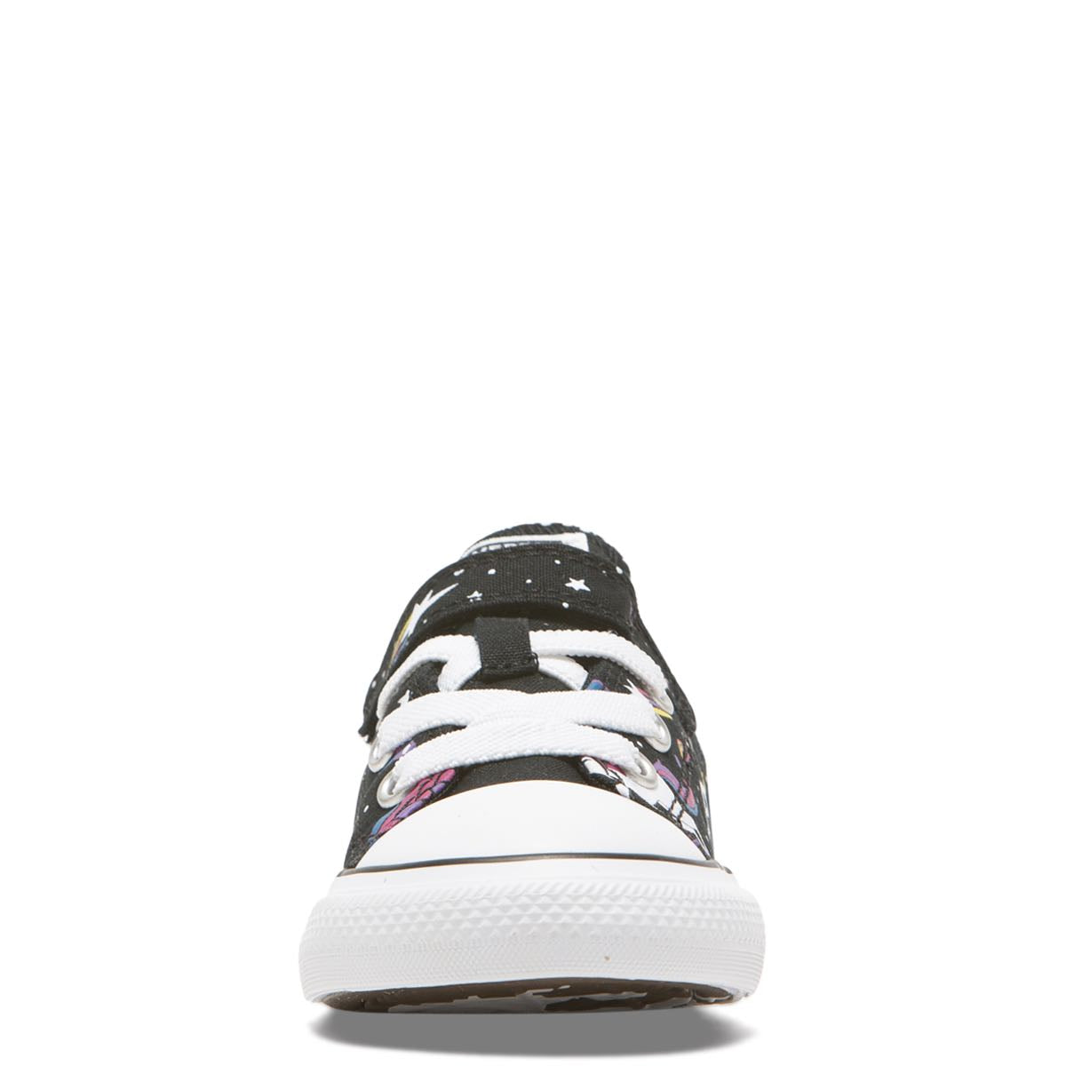 Converse Kids Chuck Taylor All Star Unicorns Toddler 1V Low Top Black Tiny Style