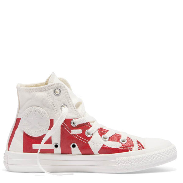 Converse Kids Chuck Taylor All Star Wordmark Junior High Top Red Afterpay