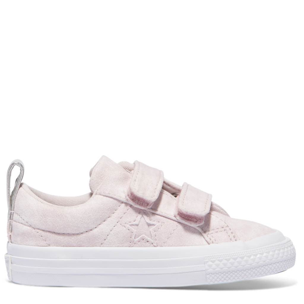 Converse Kids One Star Peached Wash Toddler 2V Low Top Barely Rose