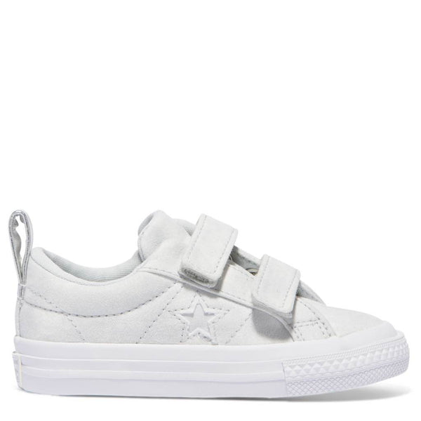 Converse Kids One Star Peached Wash Toddler 2V Low Top Pure Platinum Afterpay
