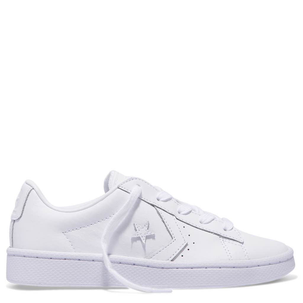 Converse Kids Pro Leather 76 Leather Low Top Junior White