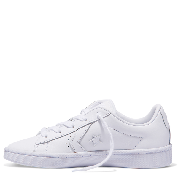 Converse Kids Pro Leather 76 Leather Low Top Junior White Afterpay