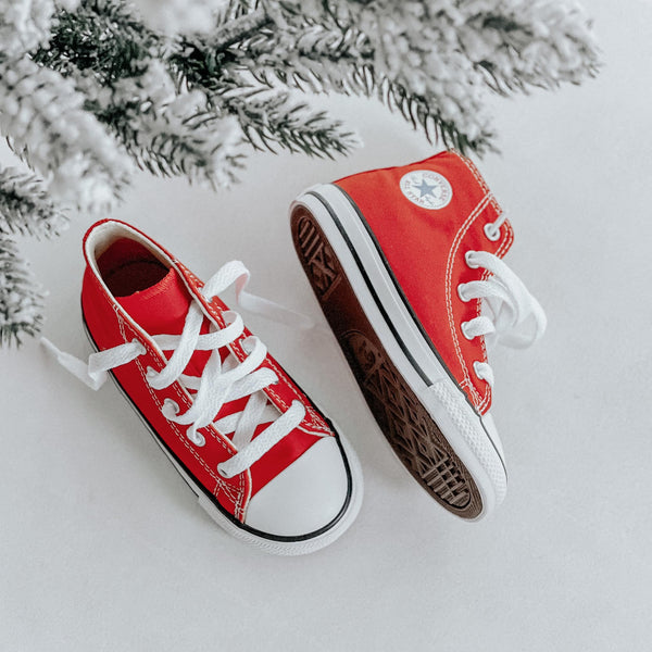 Converse Kids Chuck Taylor All Star Toddler High Top Red