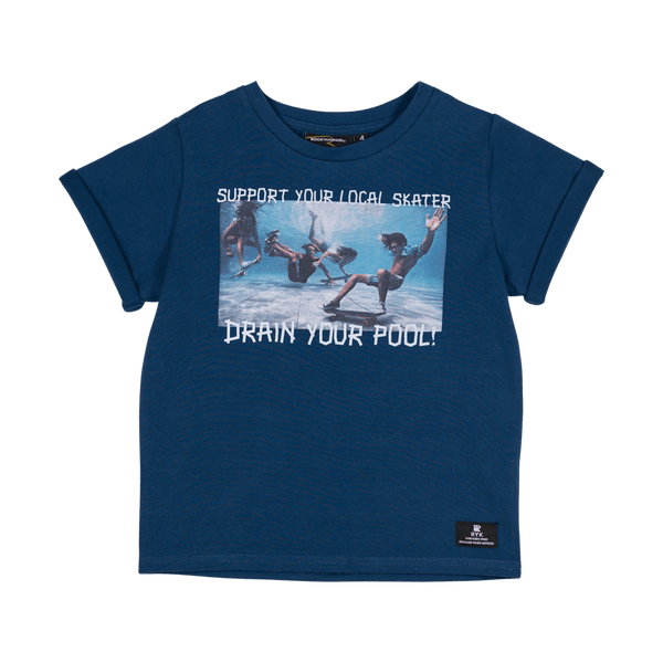 Rock Your Baby Kids’ Drain Your Pool Tee