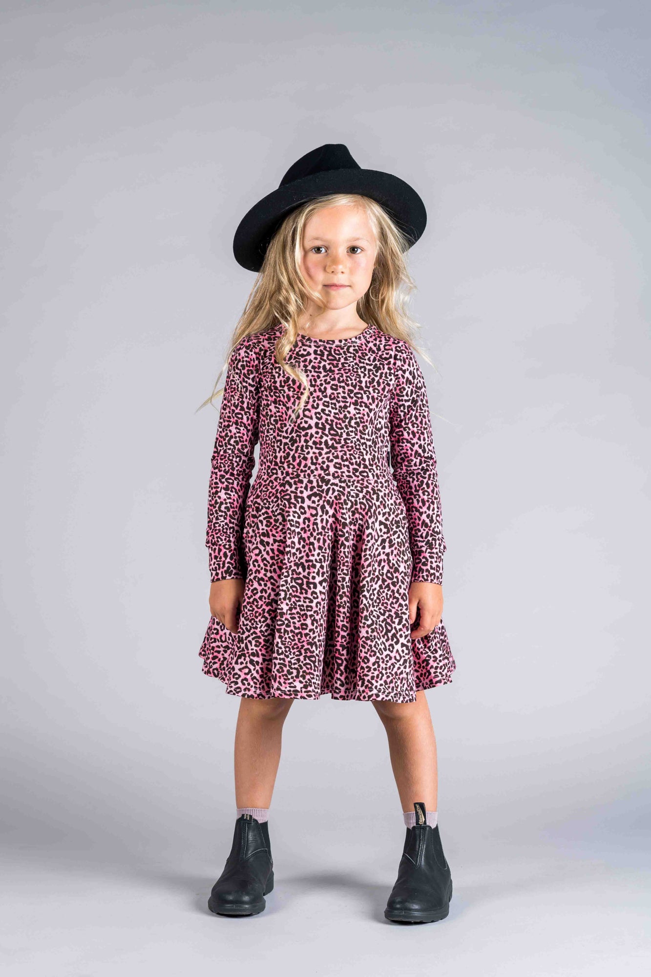 Leopard dress 2024 for kids