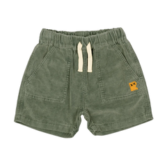 Rock Your Baby Kids’ Green Washed Cord Shorts