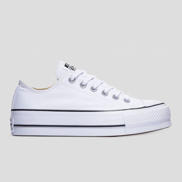 Converse Womens Chuck Taylor All Star Lift Low Top White